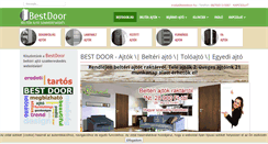 Desktop Screenshot of bestdoor.hu