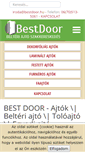 Mobile Screenshot of bestdoor.hu